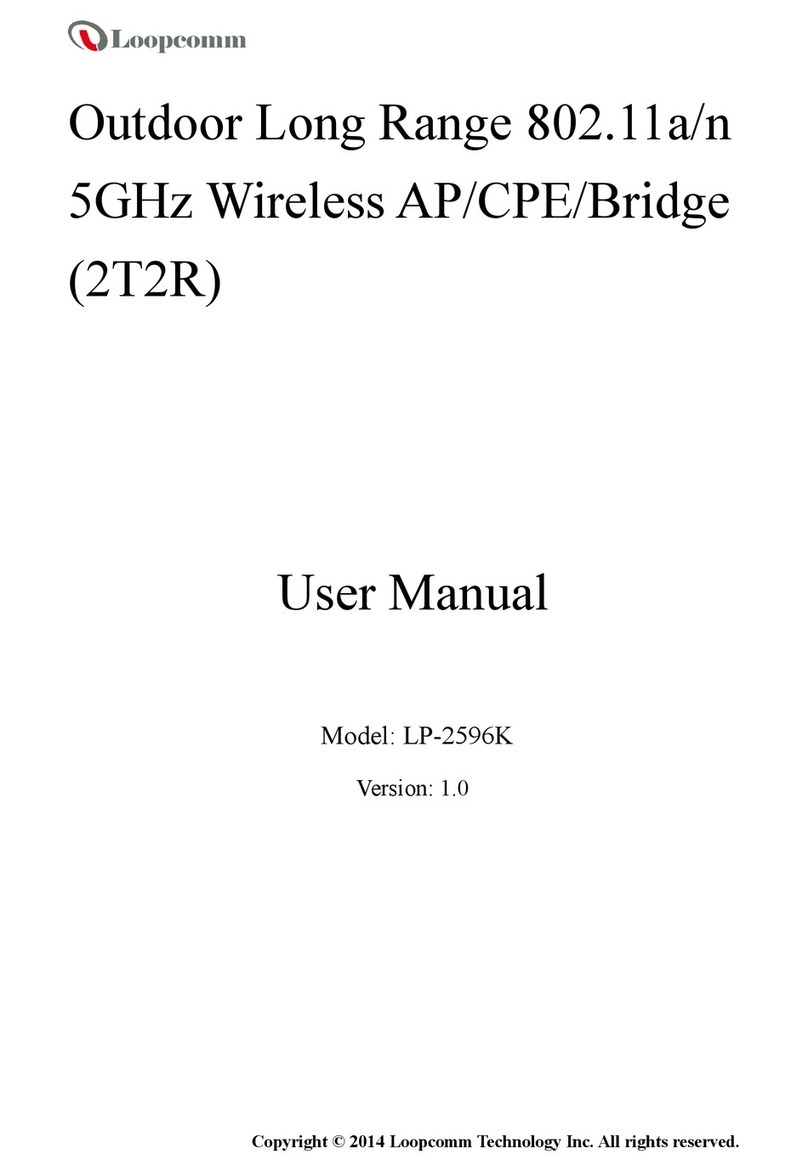 Loopcomm LP-2596K user manual