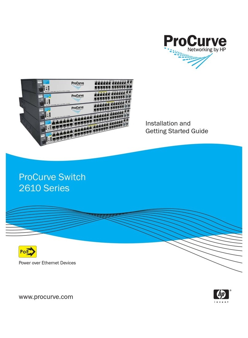 ProCurve 2610 Series User manual
