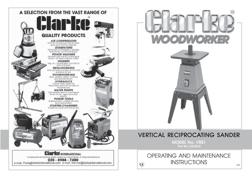 Clarke Woodworker VRS1 Manual