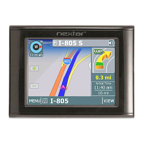 Nextar Automative navigation system User manual