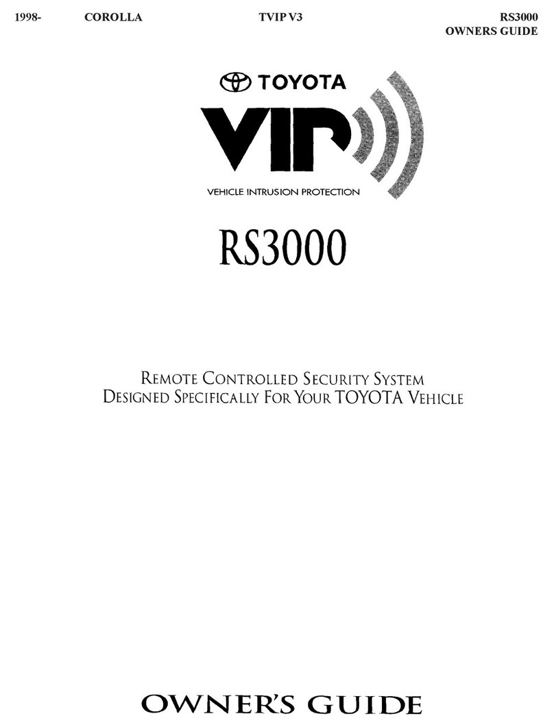 Toyota VIP RS3000 owner's guide