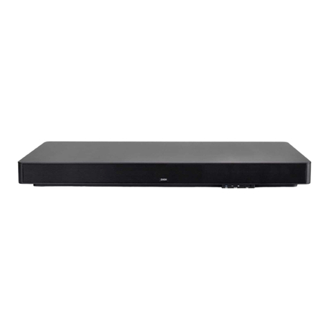 Zvox Audio SoundBase 870 Setup & operation guide