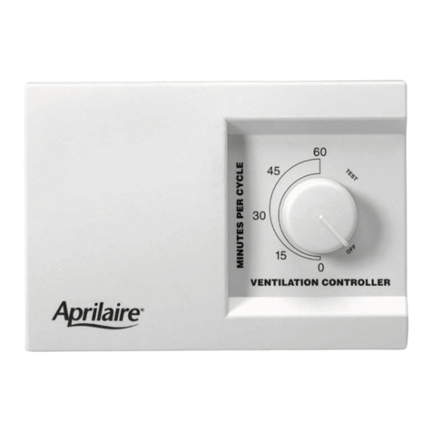 Aprilaire 8120 Safety & installation instructions