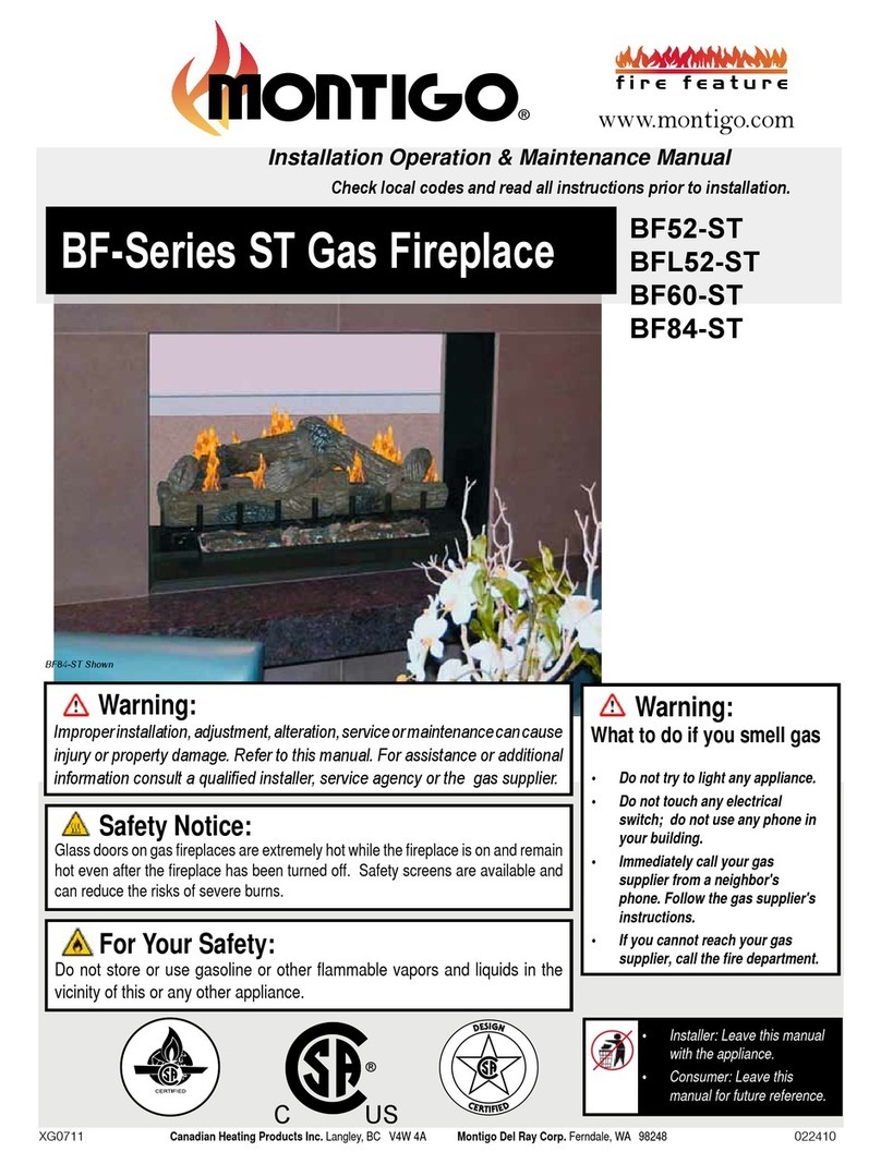 Montigo BF52-ST Instruction manual Montigo BF52-ST Instruction manual