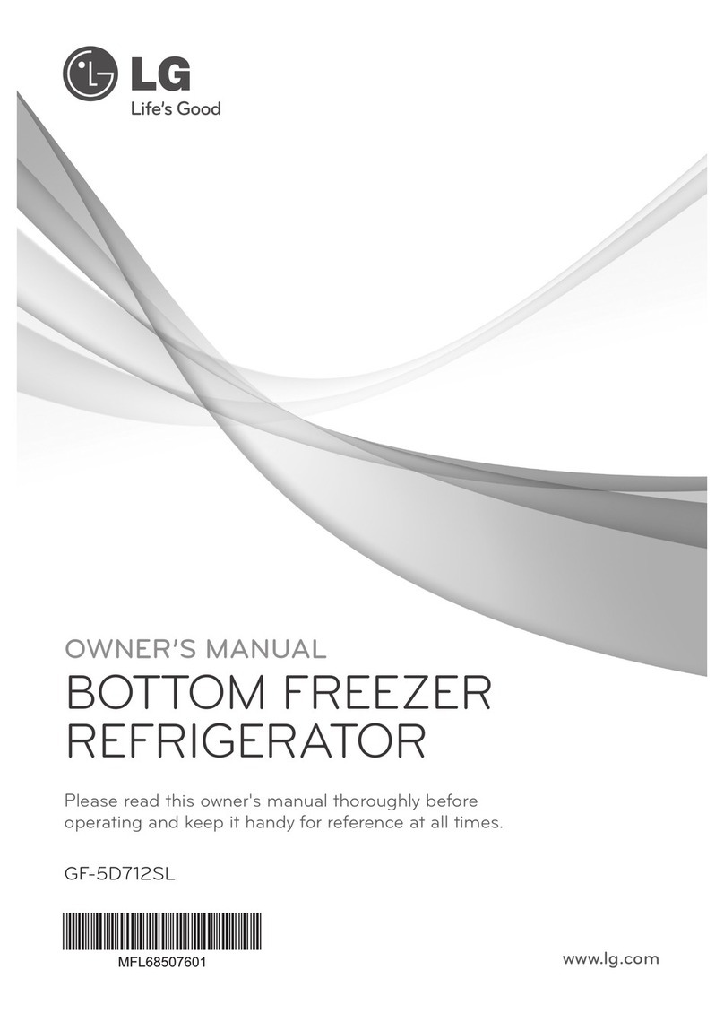 LG GF-5D712SL User manual