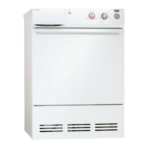 Asko TD25 User manual