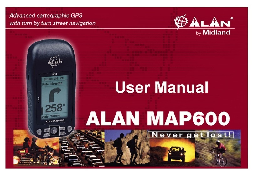 Alan MAP600 user manual