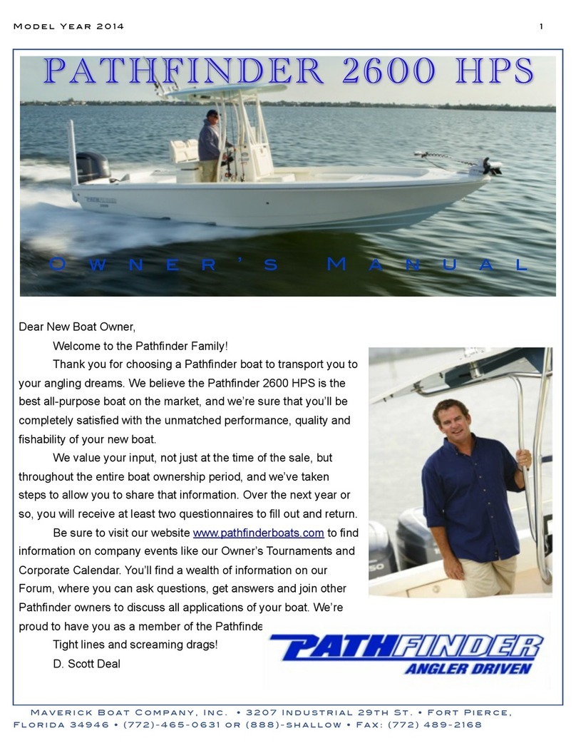 Maverick Pathfinder 2600 HPS owner's manual