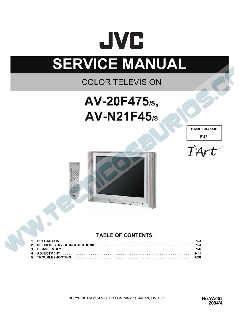 JVC AV-20F475 User manual JVC AV-20F475 User manual