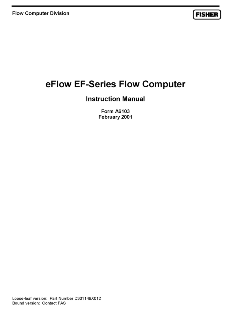 EFLOW EF-Series instruction manual