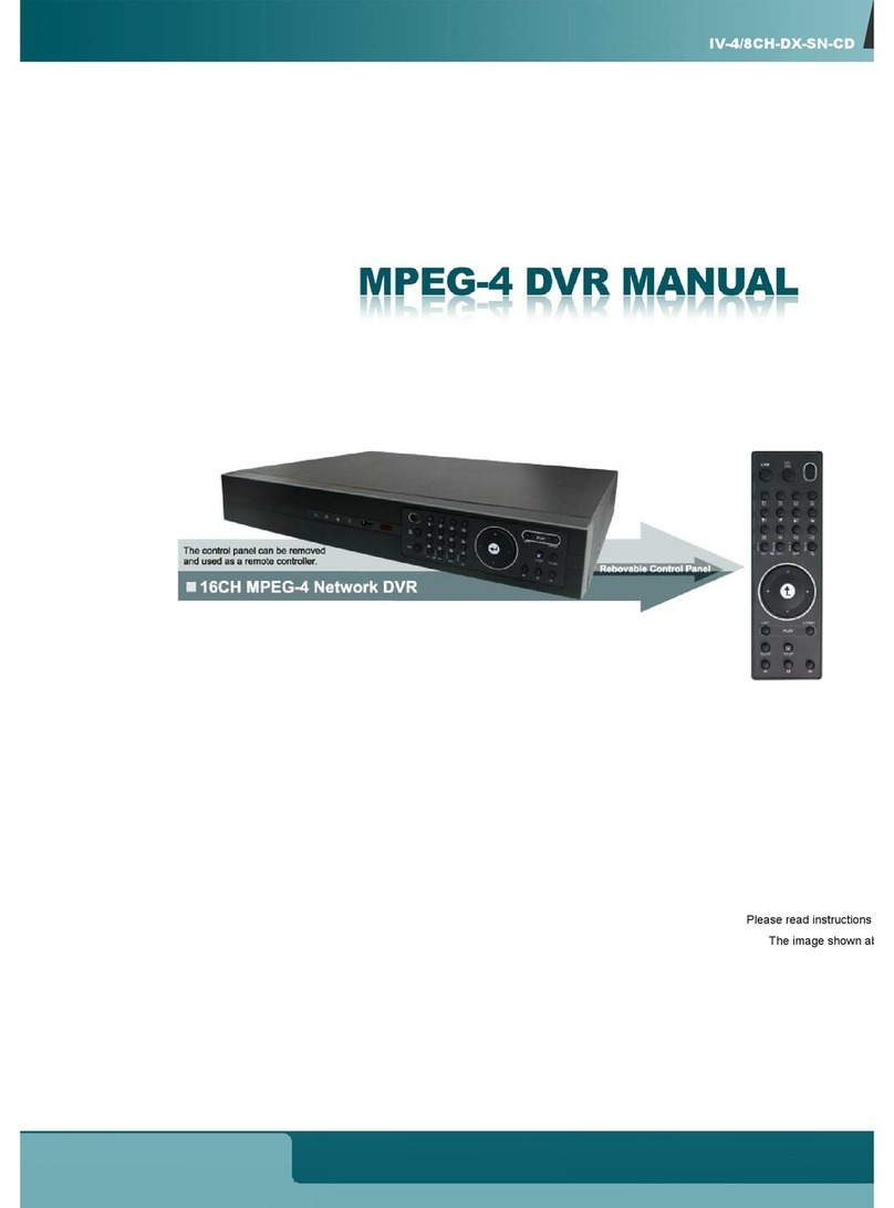 Idview Digital 16CH MPEG-4 User manual