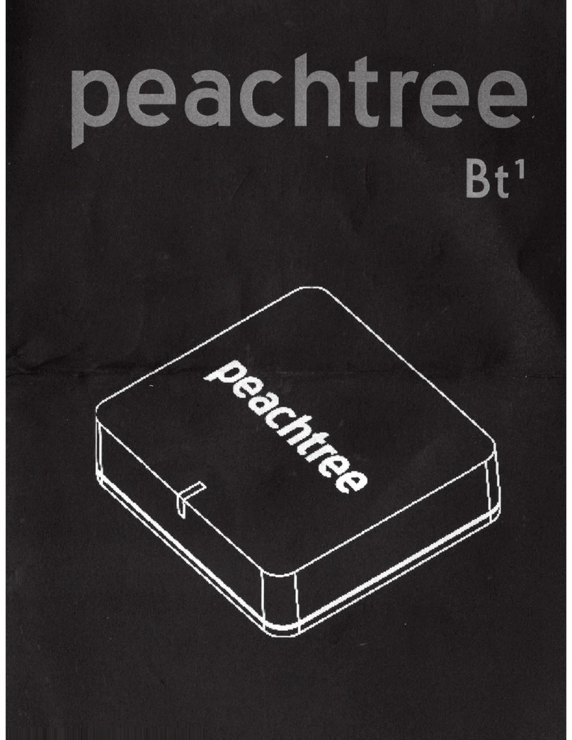 Peachtree Audio BP1 User manual Peachtree Audio BP1 User manual
