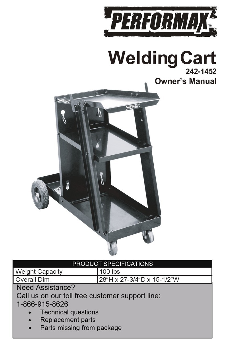 Performax 242-1452 owner's manual