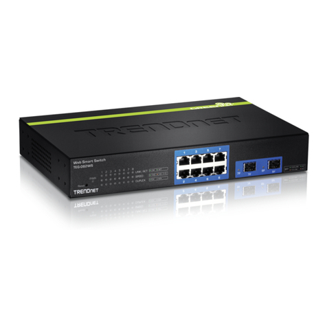 TRENDnet TEG-082WS User manual
