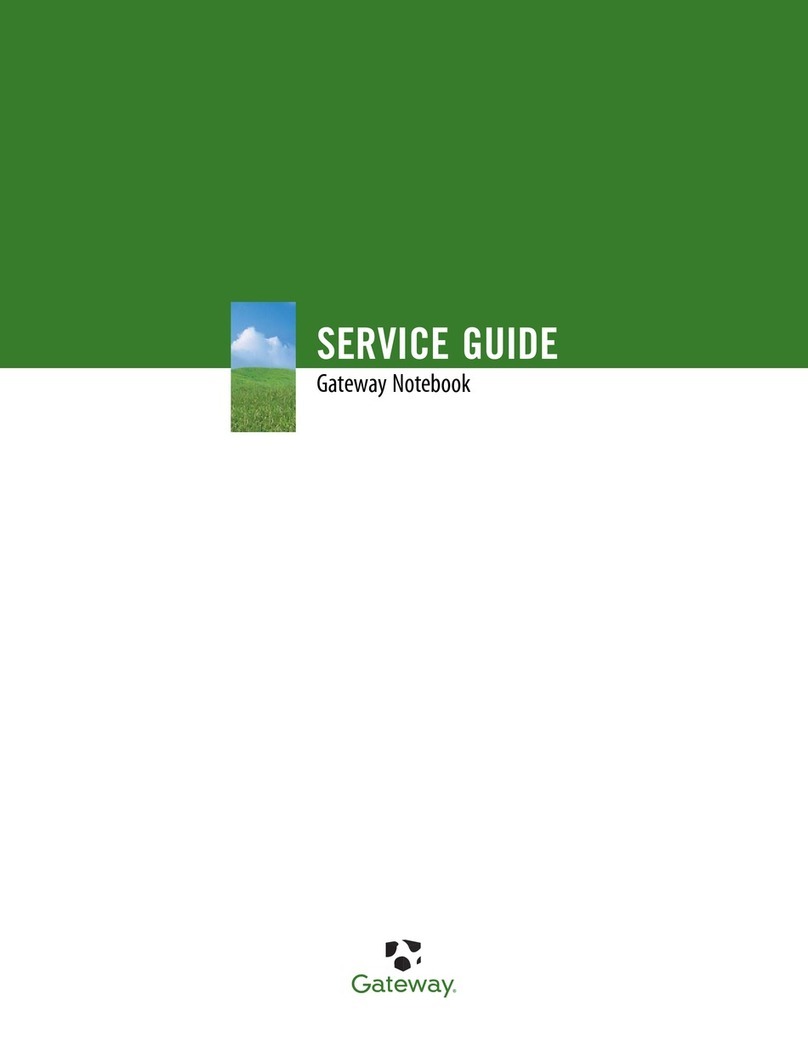 Gateway M460 User manual