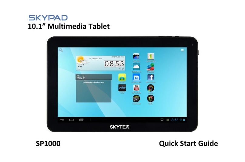 Skytex SP1000 quick start guide