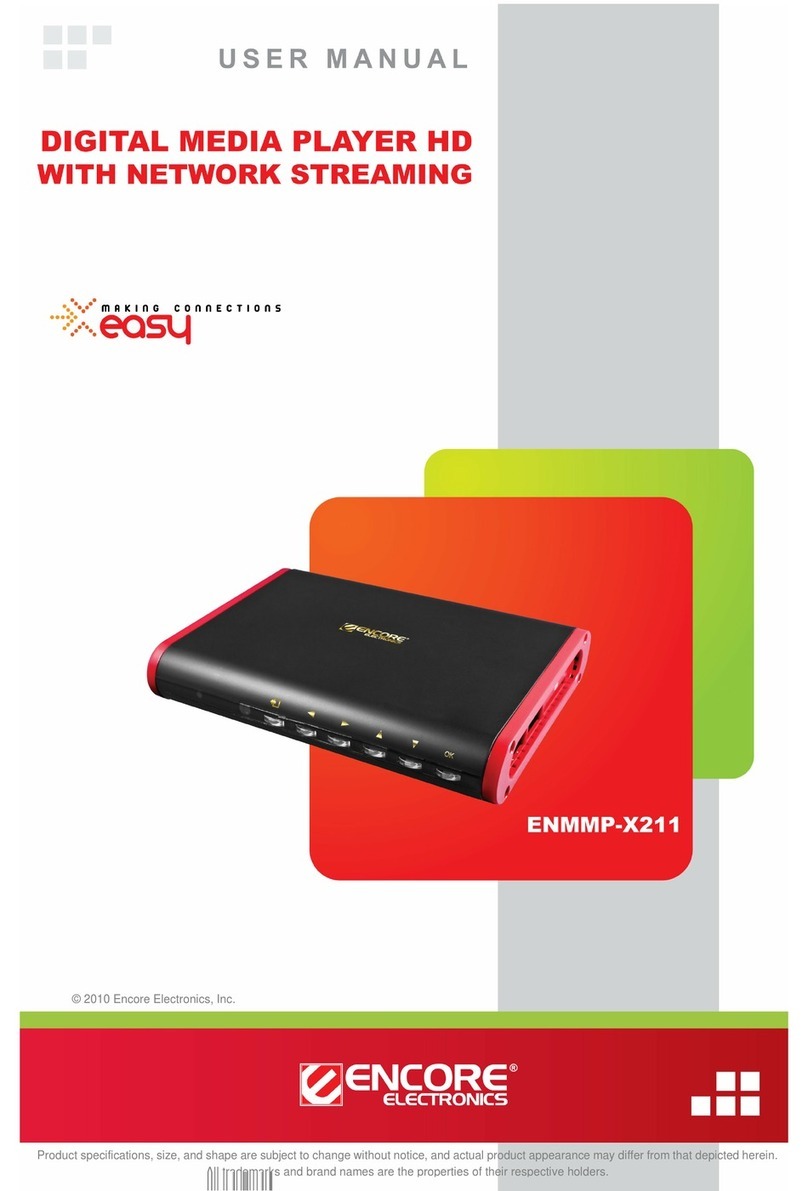 Encore ENMMP-X211 User manual