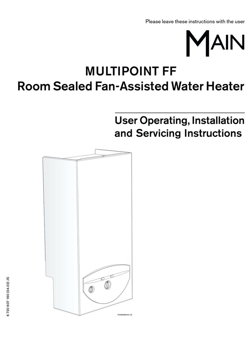 Main MULTIPOINT FF User operating, installation and servicing instructions