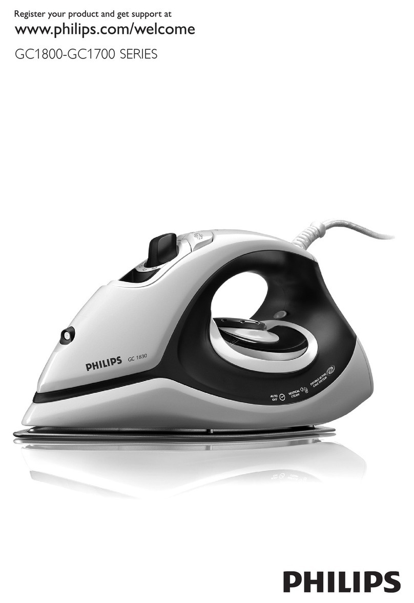 Philips GC1800-GC1700 SERIES User manual