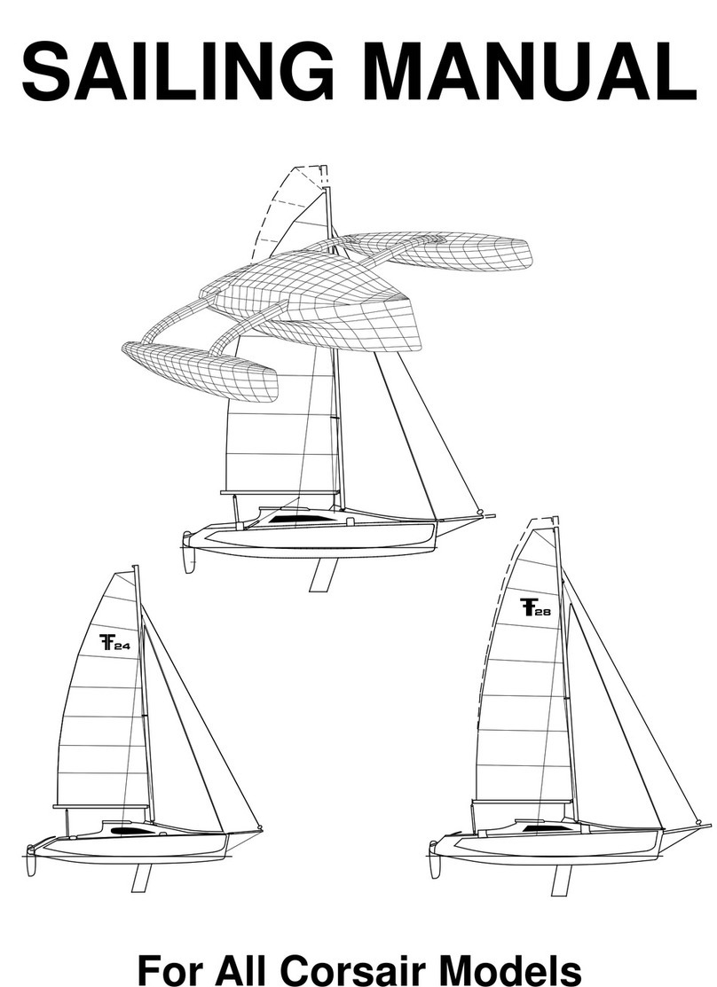 Corsair Marine F-24 Sailing manual