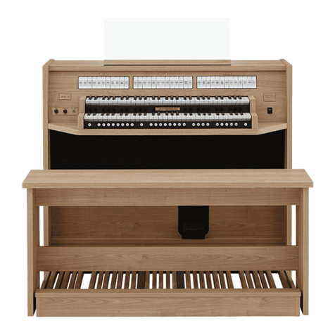 Johannus Vivaldi 150 User manual
