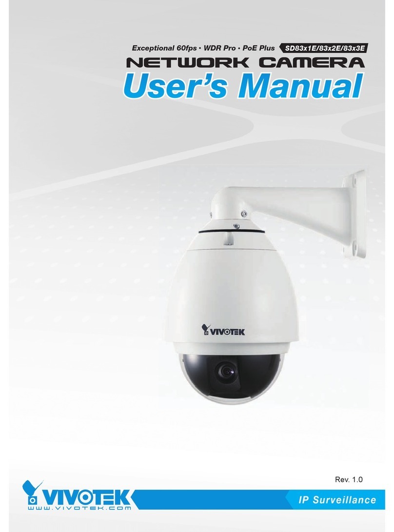 Vivotek SD83x2E user manual