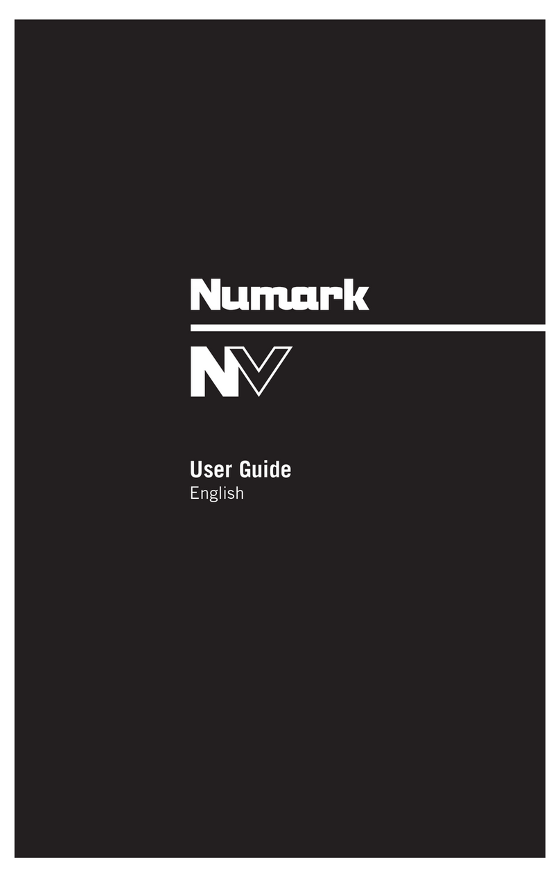 Numark NV User manual