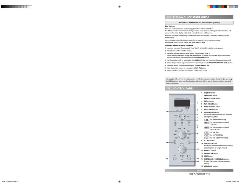 Sharp R-798-A Instruction manual