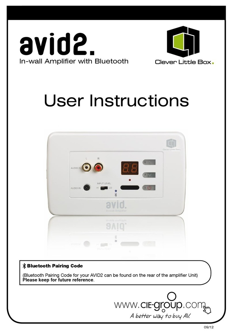 CIE-Group AVID2 User manual