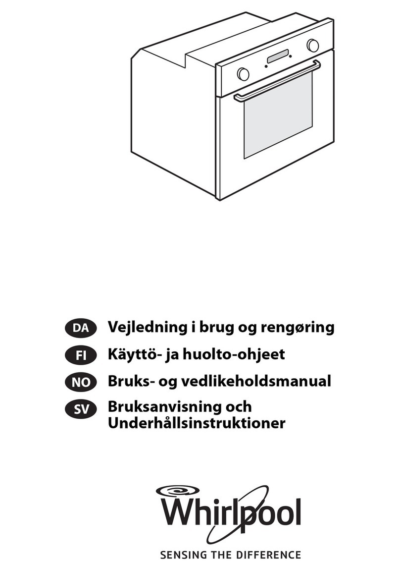 Whirlpool BUILT-IN MICROWAVE OVEN User manual
