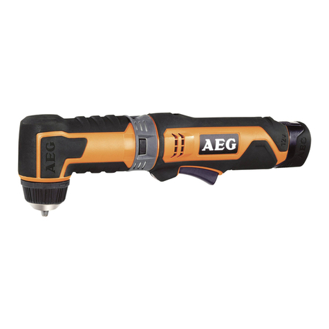 AEG BWS 12C User manual