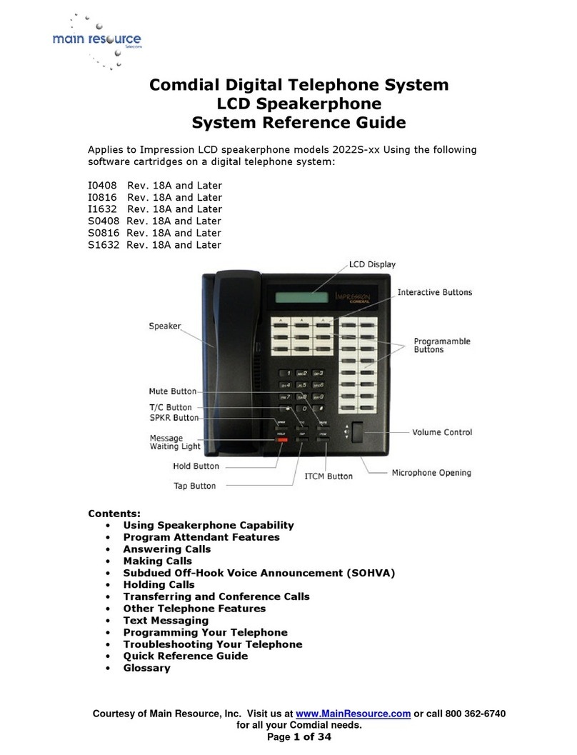 Main Resource 2022S series System reference guide