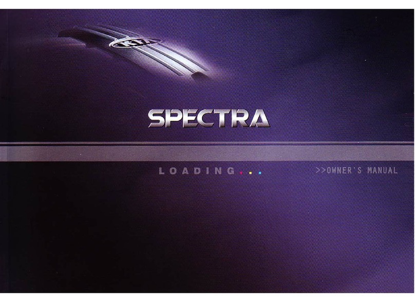 Kia Spectra owner's manual