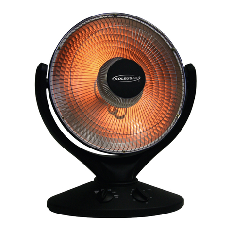 Soleus Air HE-08-R9-21 operating instructions