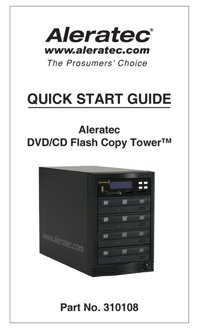 Aleratec 310108 quick start guide