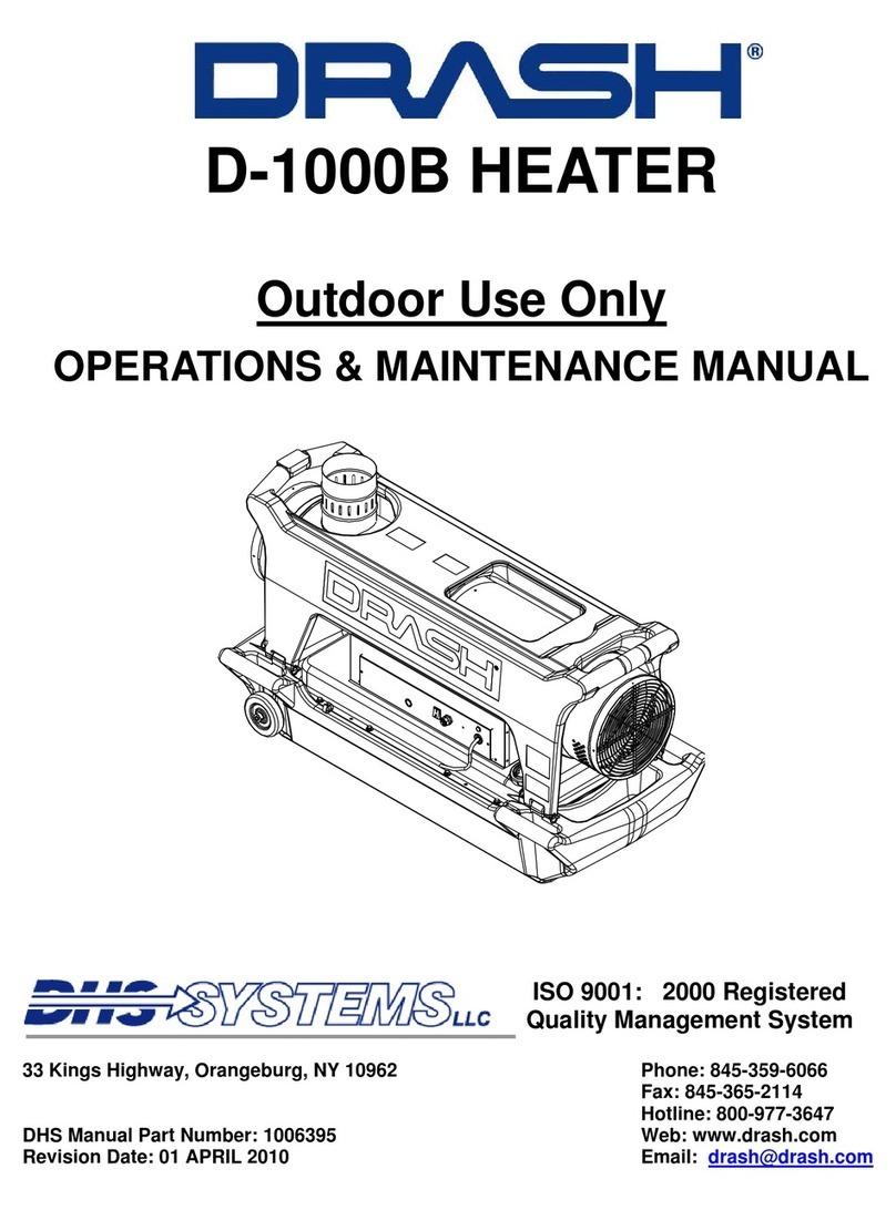 Drash D-1000B Manual
