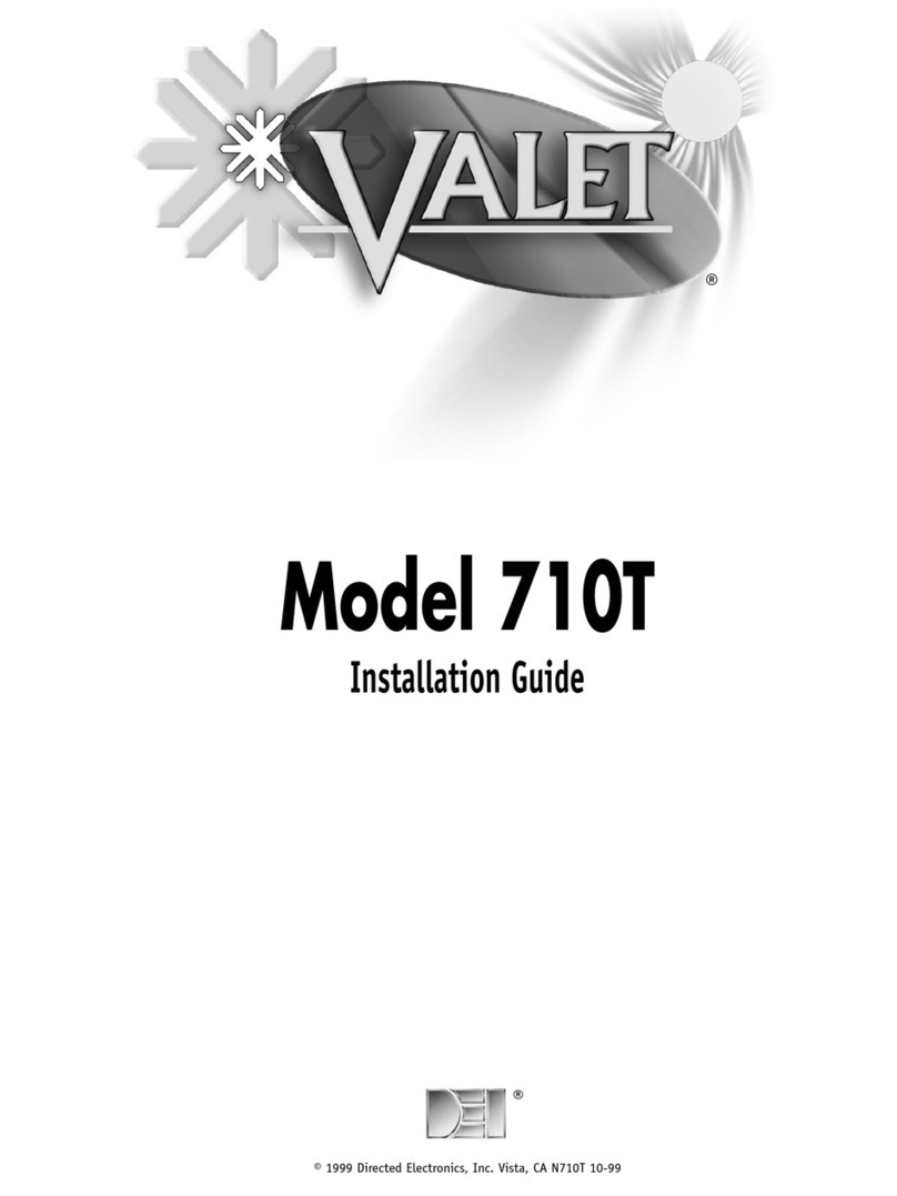 Valet 710T installation guide