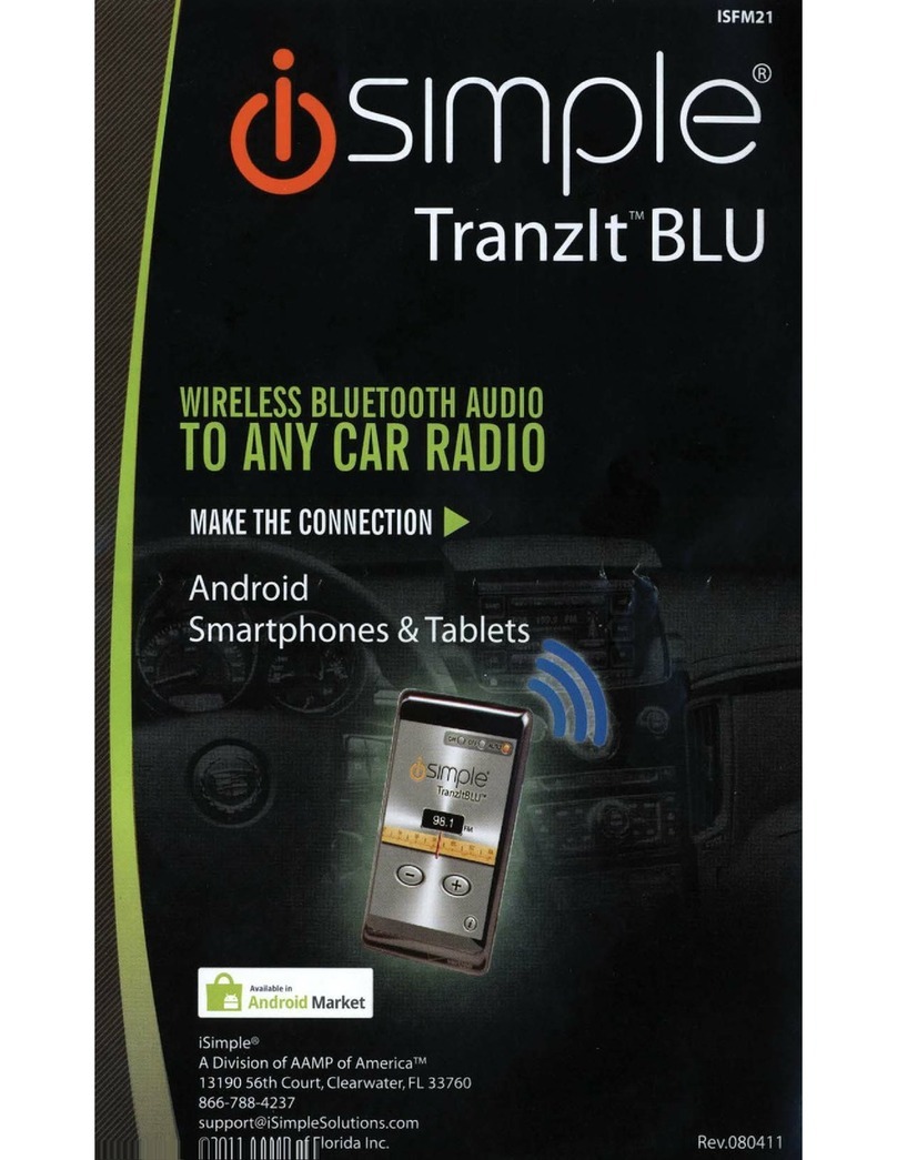 iSimple ISFM21 user guide