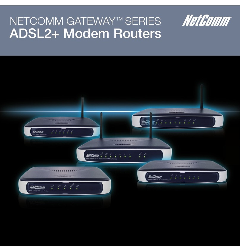 NetComm NetComm Gateway Series Connecting guide NetComm NetComm Gateway Series Connecting guide