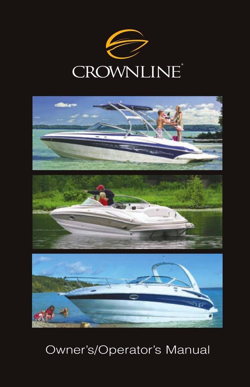 Crownline 180 BR Owner's/operator's manual