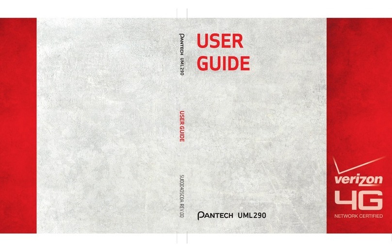 Pantech Verizon UML290 User manual