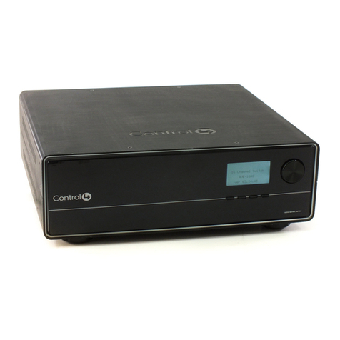 Contro l4 Multi Channel Amplifier16 User manual