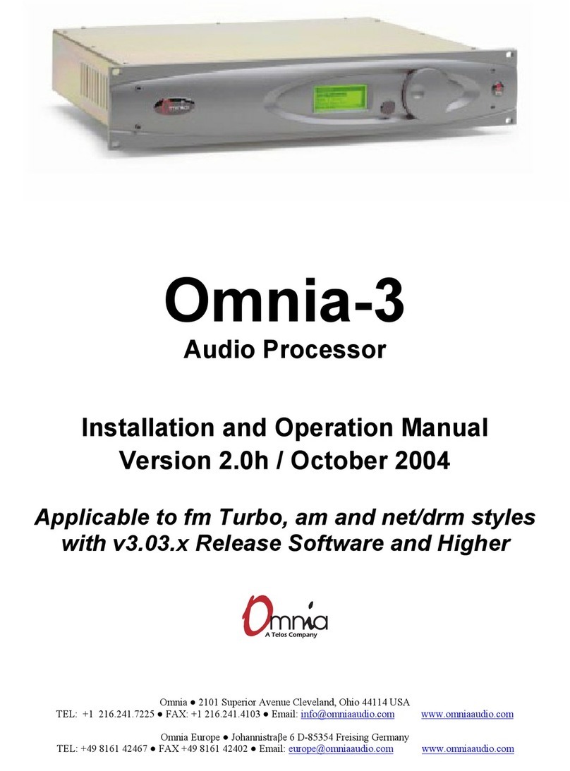 Omnia 3 User manual