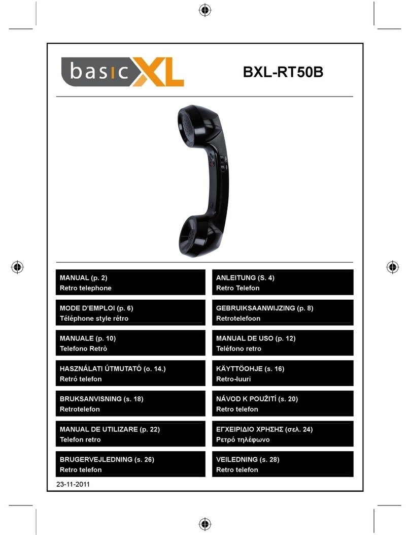 Basic XL BXL-RT50B manual