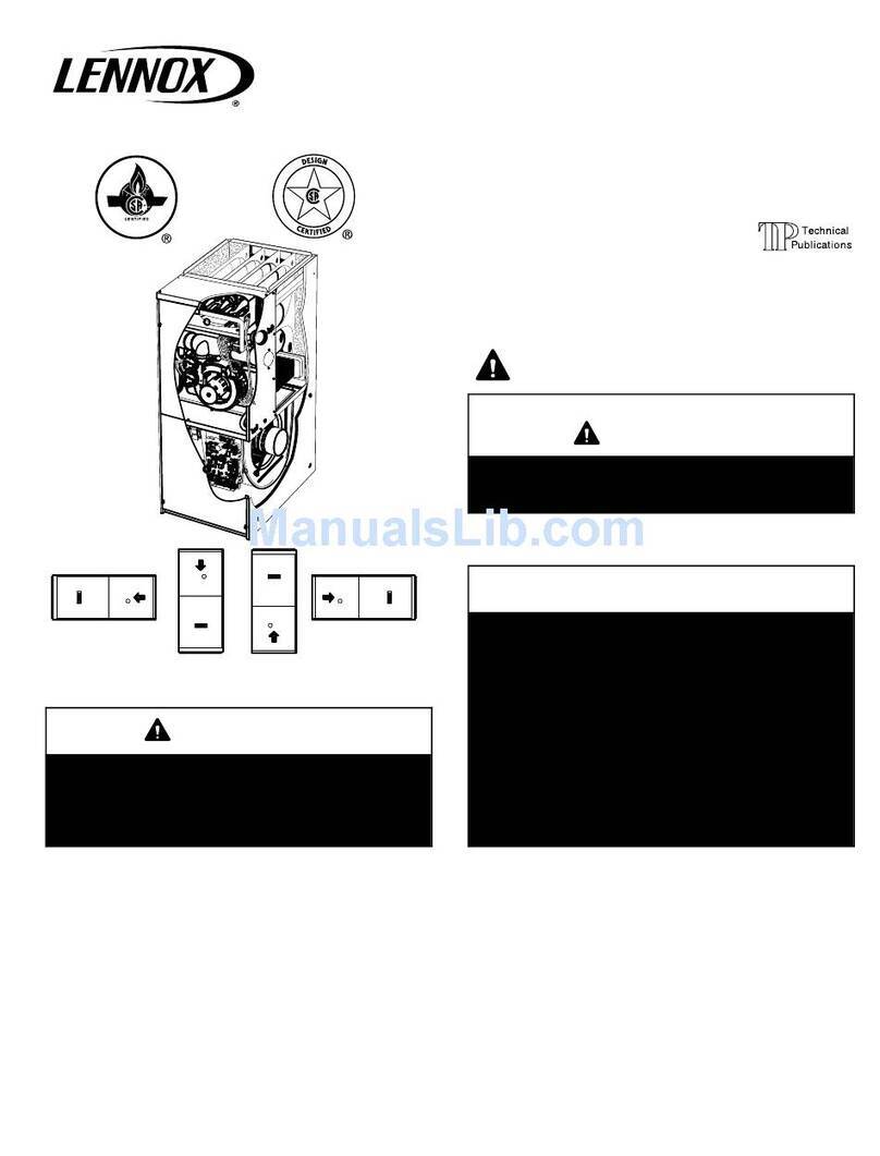Lennox G71MPP User manual
