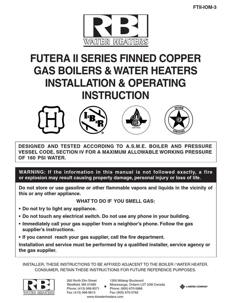 RBI FUTERA II Series Manual