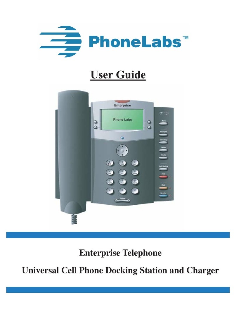 Phone Labs Enterprise Telephone user guide
