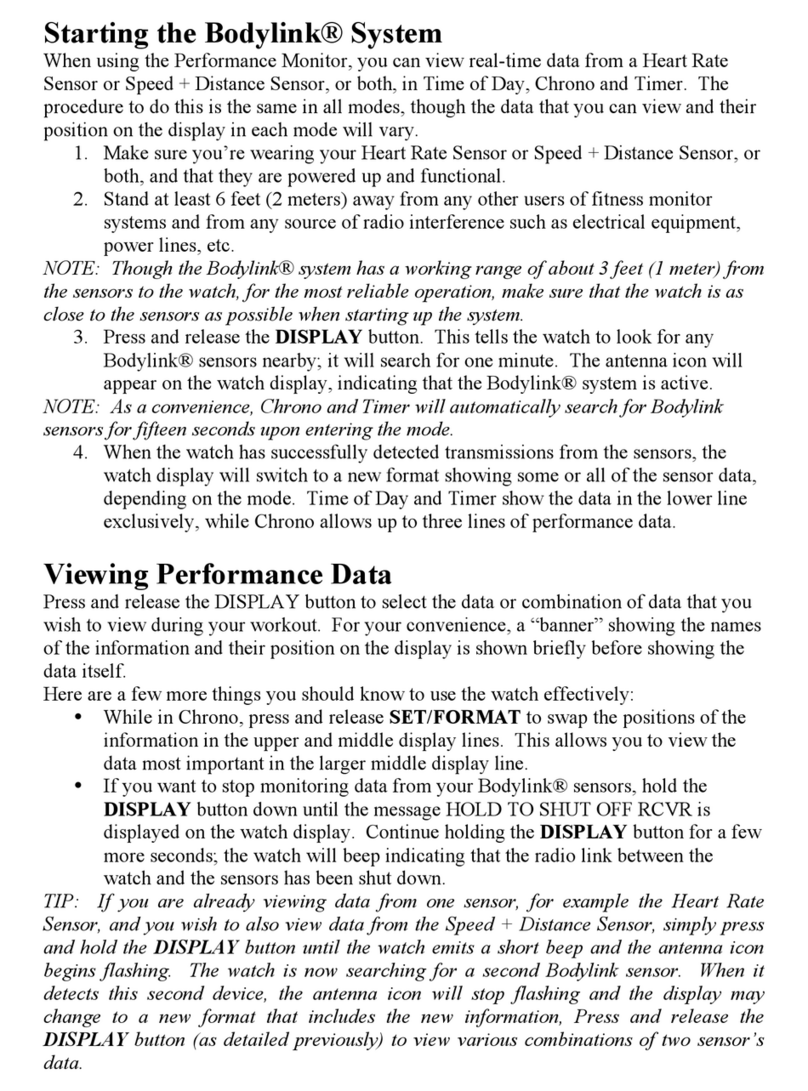 Times Fitness Sensors user guide