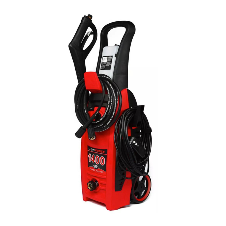 CleanForce CF1400 User manual