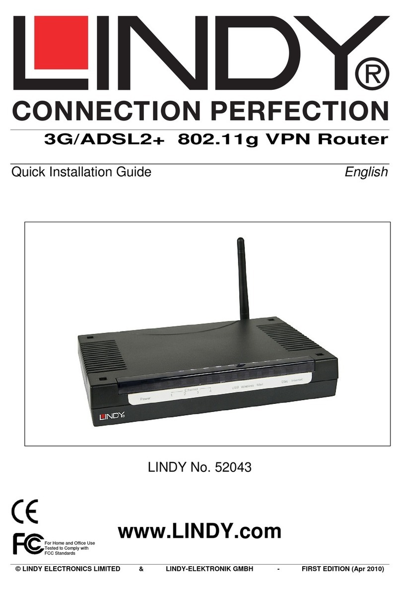 Lindy 52043 Quick installation guide